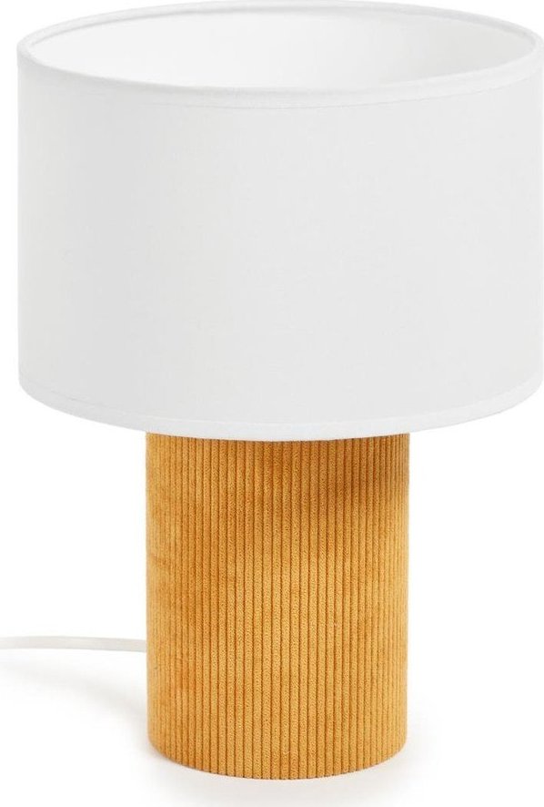 Dětská lampička v hořčicové barvě/bílá Bianella – Kave Home Kave Home