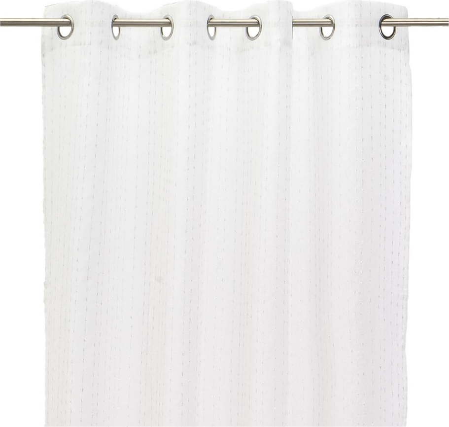 Bílá záclona 140x260 cm Vertical Thread – Casa Selección Casa Selección