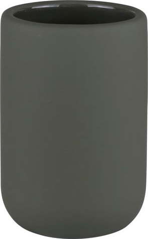 Tmavě zelený keramický kelímek na zubní kartáčky Lotus Play – Mette Ditmer Denmark Mette Ditmer Denmark