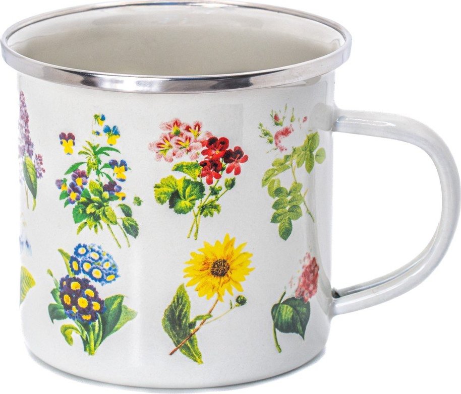 Bílý hrnek 310 ml Vintage Flowers – Sass & Belle Sass & Belle
