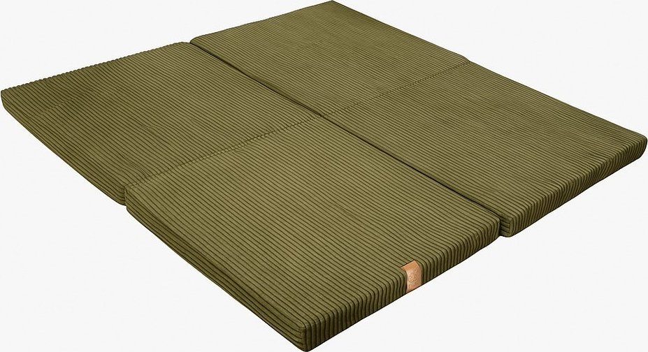 Khaki dětská hrací podložka 120x120 cm – Meowbaby MeowBaby