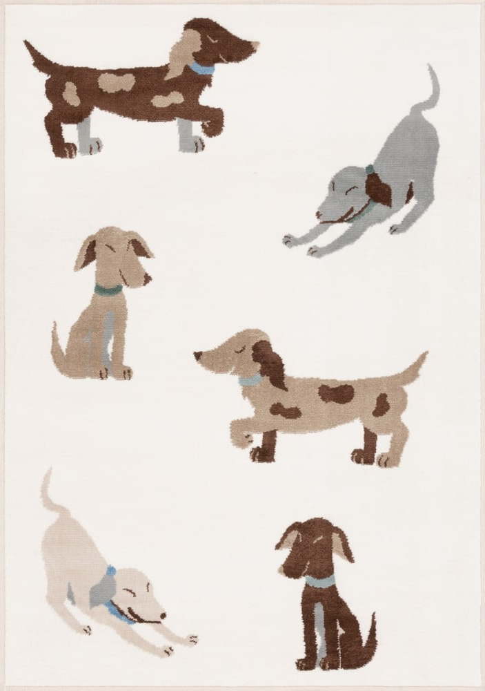 Slonovinový dětský koberec 160x230 cm Dogsie Pearl – FD FD