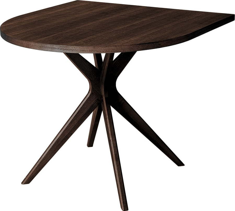 Jídelní stůl v dekoru ořechu 90x90 cm Jubi – Ragaba Ragaba