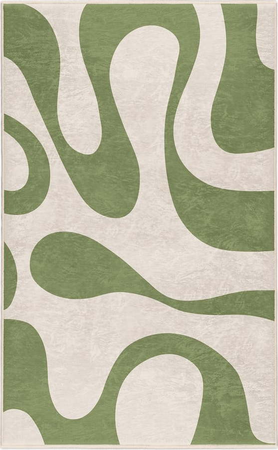 Zelený pratelný koberec 80x150 cm Matcha Latte – Mila Home Mila Home