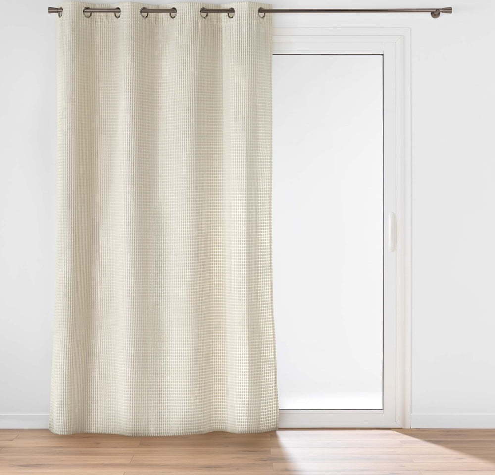 Béžový sametový závěs 140x260 cm Swing – douceur d'intérieur Douceur d intérieur