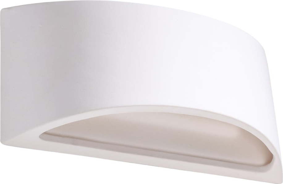 Bílé nástěnné svítidlo Sollux Farina Sollux