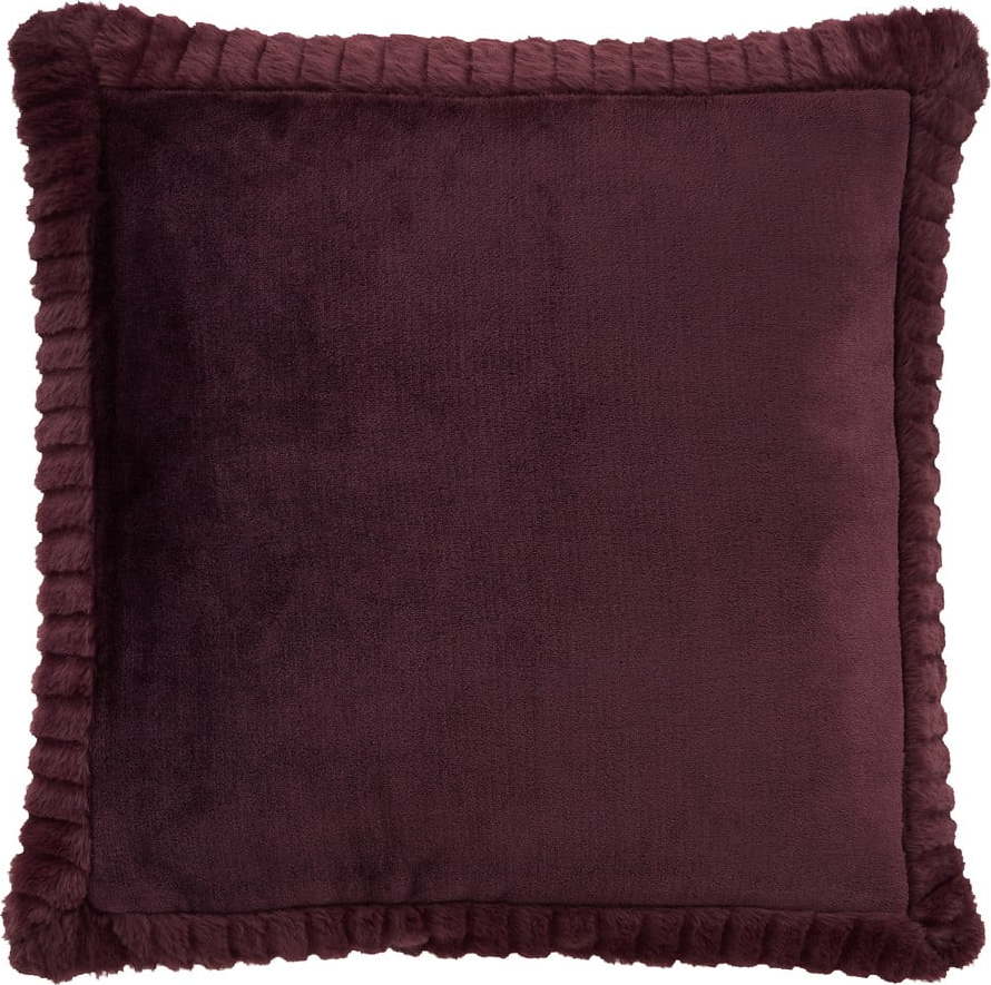 Dekorační polštář z mikroplyše 55x55 cm Velvet and Faux Fur – Catherine Lansfield Catherine Lansfield