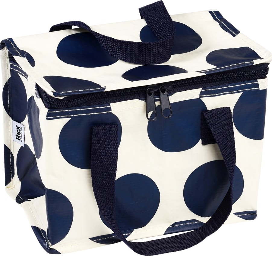 Modrá/krémová chladicí taška Spotlight – Rex London Rex London
