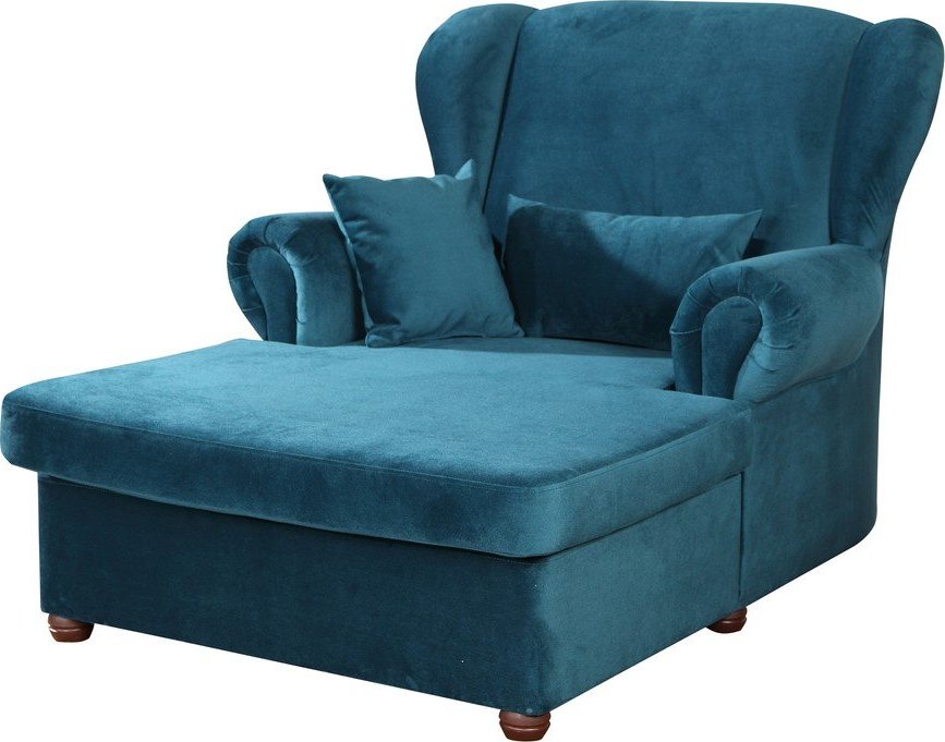 Modrá sametová lenoška Lord – Ropez Ropez