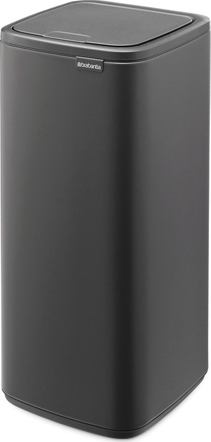 Tmavě šedý dotykový ocelový odpadkový koš 30 l Bo Touch – Brabantia Brabantia