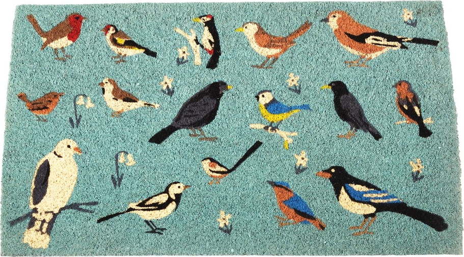 Rohožka z kokosového vlákna 43x73 cm Garden Birds – Rex London Rex London