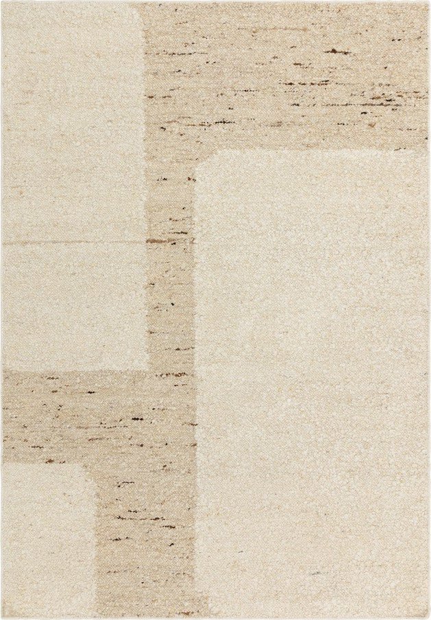 Béžový oboustranný/ručně tkaný vlněný koberec 200x290 cm Napa Tumbla – Asiatic Carpets Asiatic Carpets