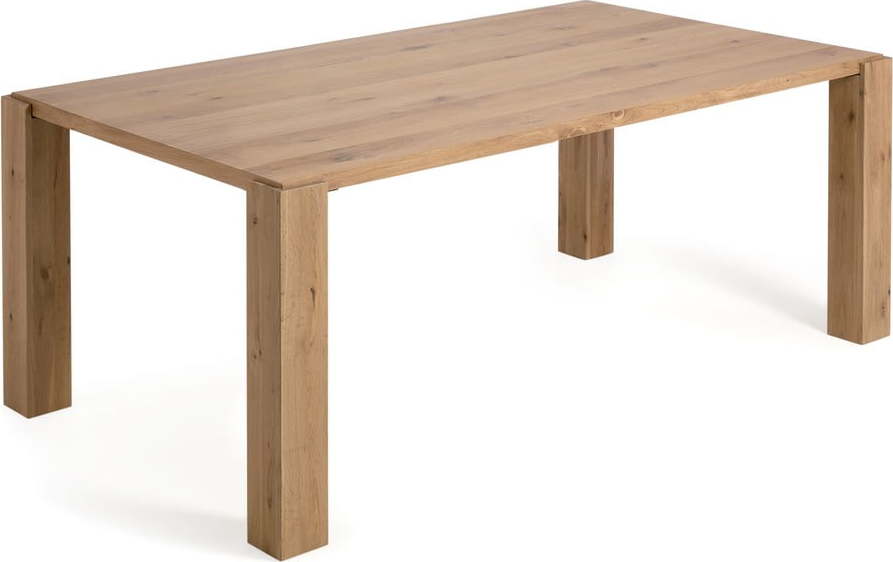 Jídelní stůl v dekoru dubu 100x200 cm Deyanira – Kave Home Kave Home