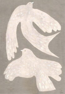 Plak&aacute;t 30x40 cm Two Birds &ndash; Clara Schicketanz &ndash; The Poster Club The Poster Club