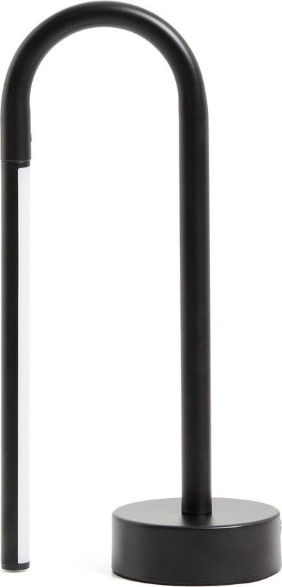 Černá kovová LED stolní lampa (výška 30 cm) Bow – Kave Home Kave Home