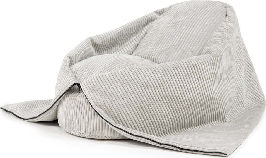 Krémový manšestrový dětský sedací vak Cocoon 80 – SLOWDOWN SLOWDOWN