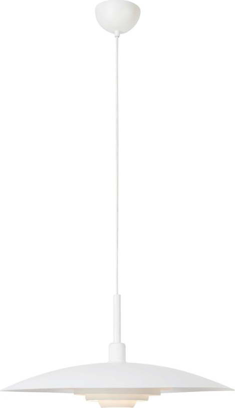 Bílé závěsné svítidlo s kovovým stínidlem ø 57 cm Piny – Markslöjd Markslöjd