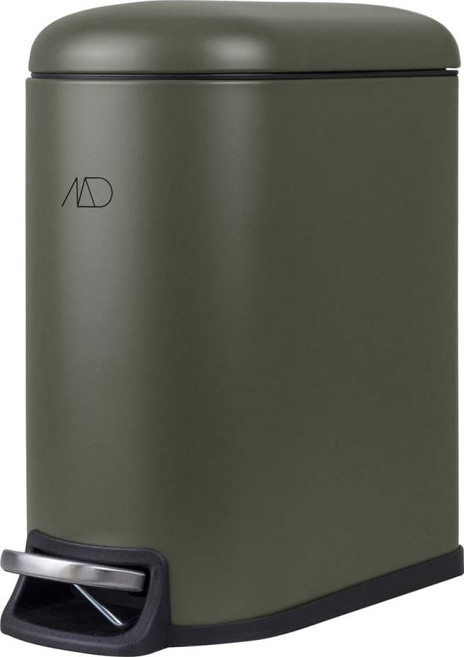 Tmavě zelený nášlapný kovový odpadkový koš 5 l Mini Walther – Mette Ditmer Denmark Mette Ditmer Denmark