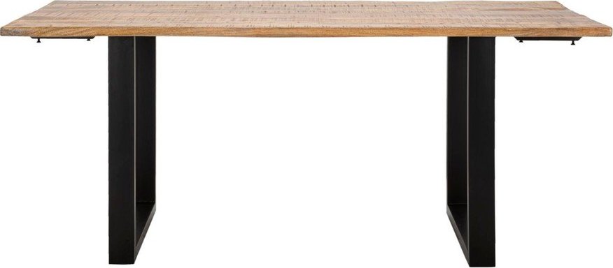 Rozkládací jídelní stůl s přídavnou deskou s deskou z mangového dřeva 90x180 cm Edge – Mauro Ferretti Mauro Ferretti
