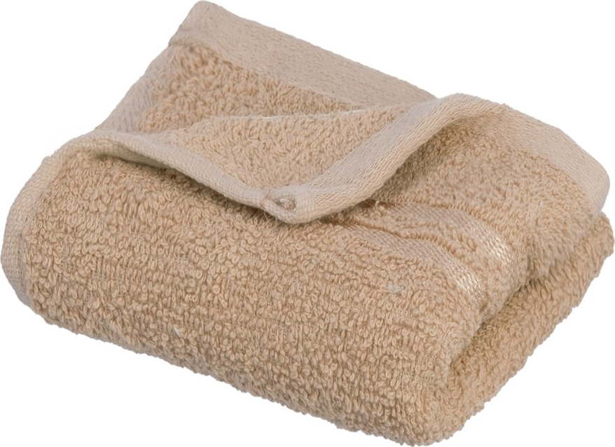 Béžový froté bavlněný ručník 30x50 cm Simple – Casa Selección Casa Selección