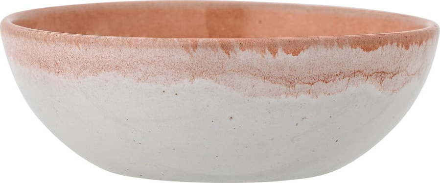 Oranžová miska z kameniny 525 ml Paula – Bloomingville Bloomingville