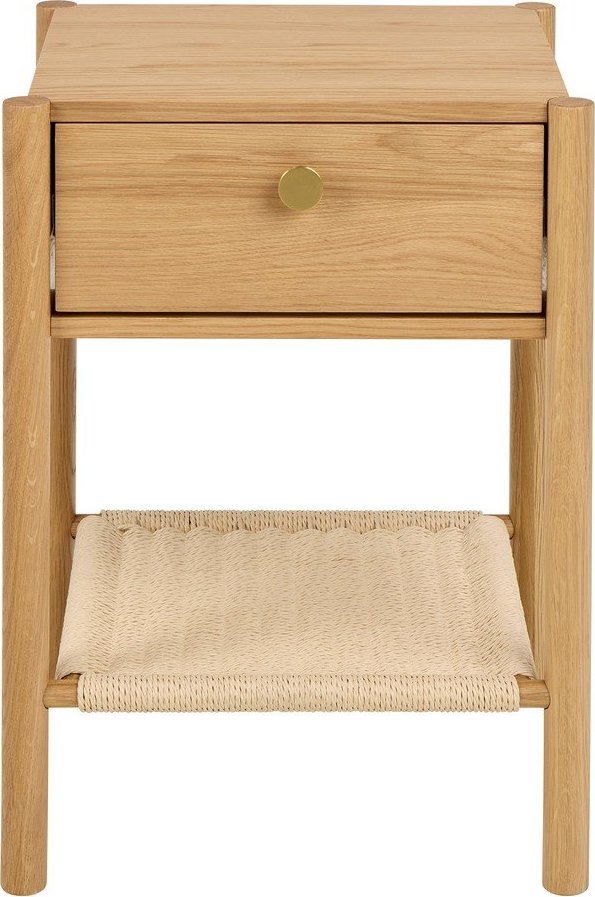 Noční stolek v dekoru dubu ve světle přírodní barvě Monfort – Actona Actona