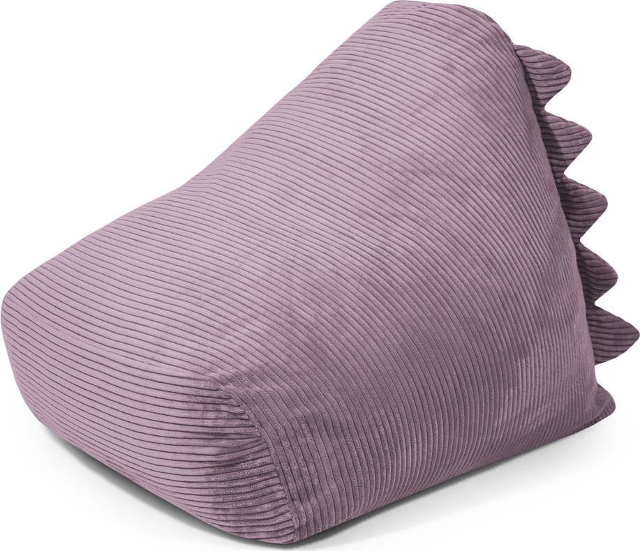 Fialový manšestrový dětský sedací vak Snug 80 Dragon – SLOWDOWN SLOWDOWN