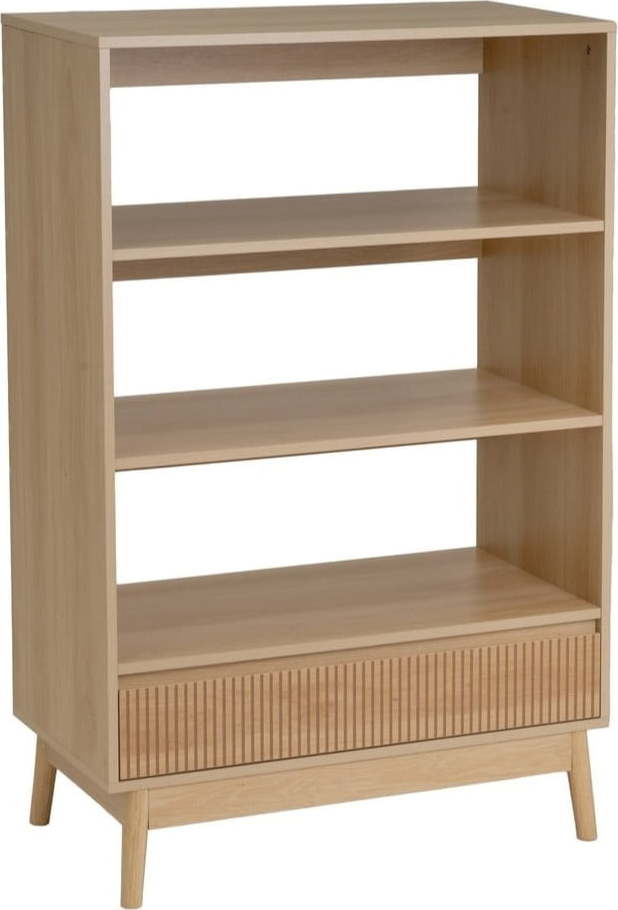 Knihovna v přírodní barvě 80x120x40 cm Naroa – Casa Selección Casa Selección