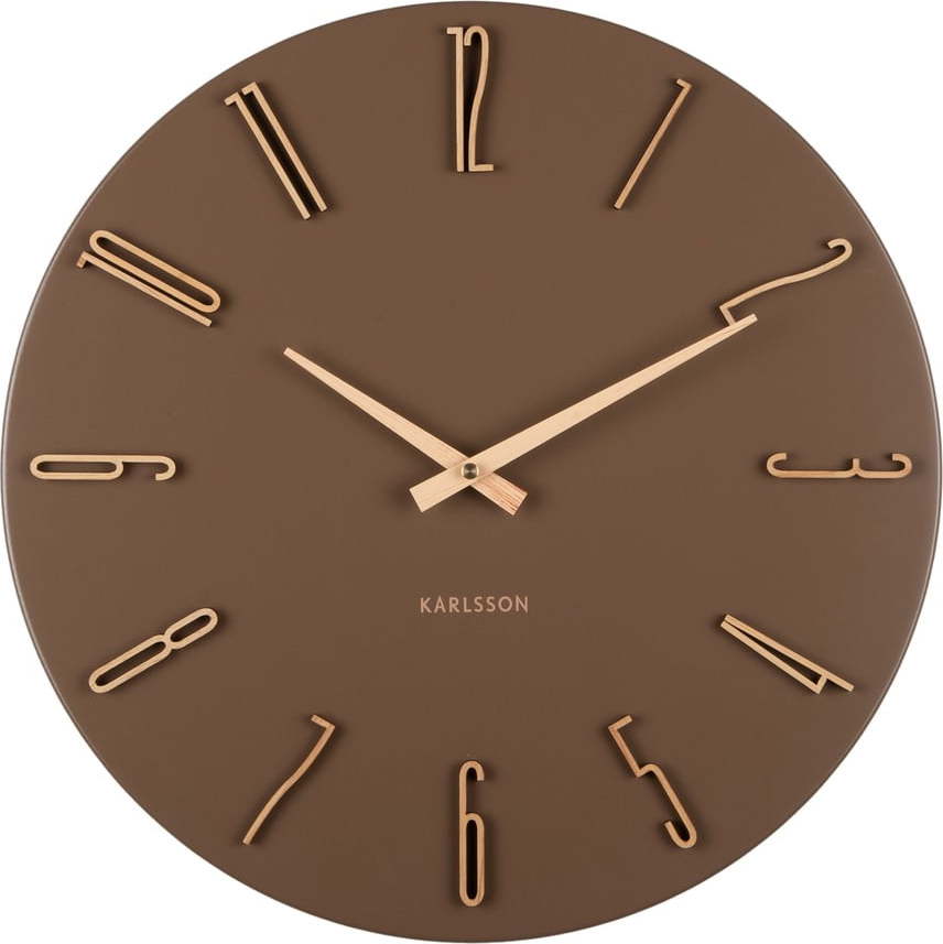 Nástěnné hodiny ø 40 cm Esmerado – Karlsson Karlsson