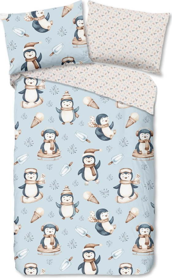 Flanelové dětské povlečení na jednolůžko 140x200 cm Jani – Good Morning GOOD MORNING