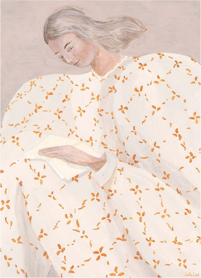 Plakát 50x70 cm Secret Notes – Sofia Lind – The Poster Club The Poster Club