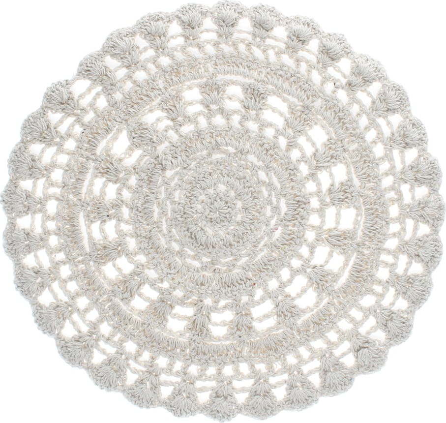 Prostírání s příměsí bavlny ø 35 cm Crochet – Rex London Rex London