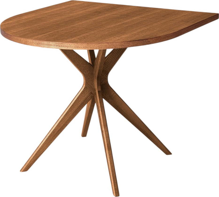 Jídelní stůl v dekoru dubu 90x90 cm Jubi – Ragaba Ragaba