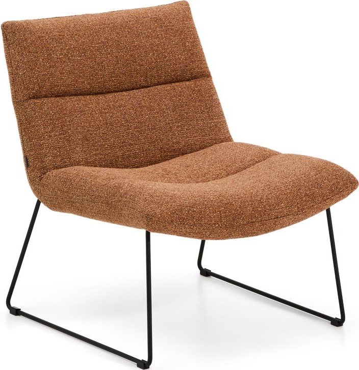 Žinylkové křeslo v terakotové barvě Asen – Kave Home Kave Home