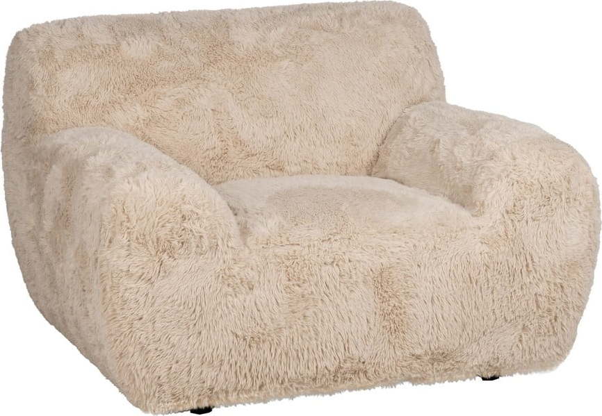 Béžové křeslo Teddy – Ixia Ixia