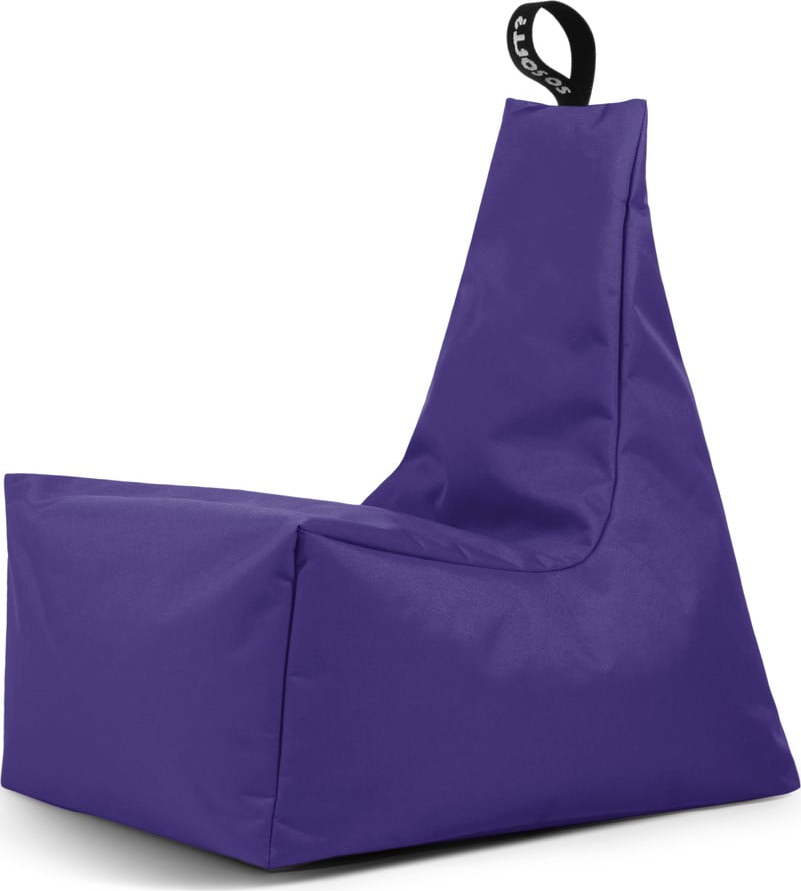 Fialový sedací vak Icy XL – So Soft? So Soft?