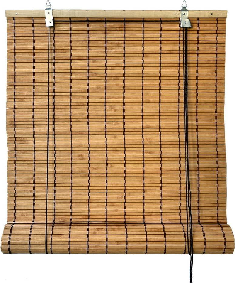 Bambusová roleta v přírodní barvě 100x160 cm Zeva – Gardinia Gardinia