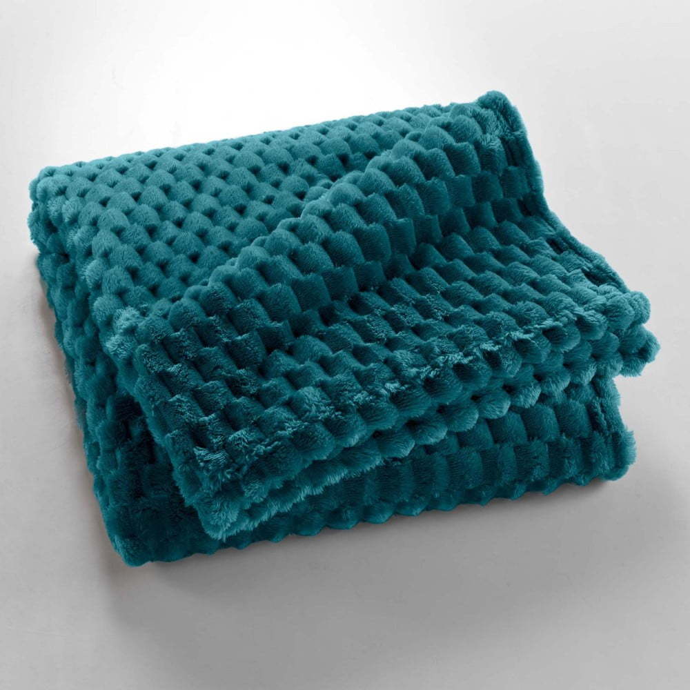Modrá deka z mikroflanelu 125x150 cm Mini Frosty – douceur d'intérieur Douceur d intérieur
