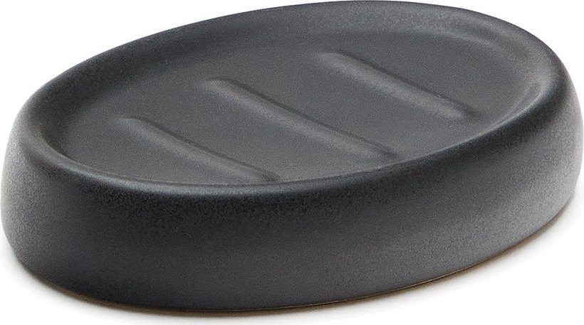Tmavě šedá keramická mýdlenka Silma – Kave Home Kave Home