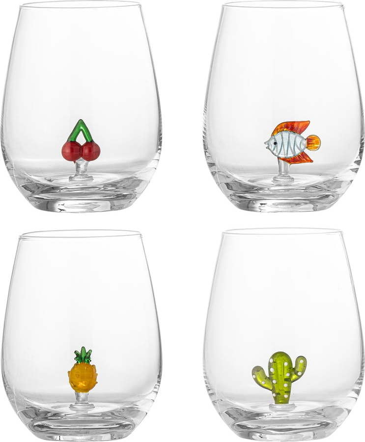 Sklenice v sadě 4 ks 560 ml Misa – Bloomingville Bloomingville