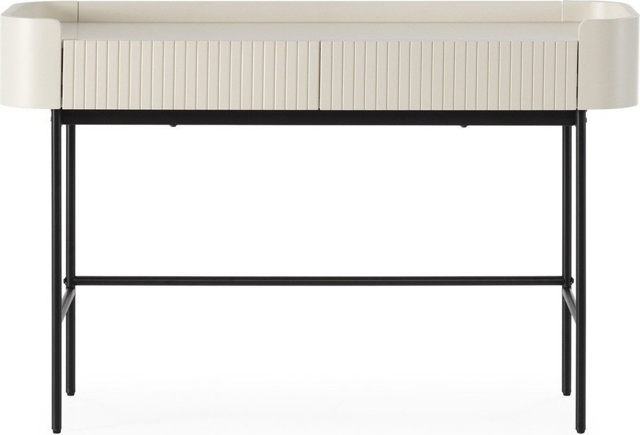 Krémový konzolový stolek 40x120 cm Willa – MOME Mome