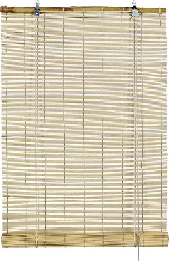 Bambusová roleta v přírodní barvě 80x160 cm – Gardinia Gardinia