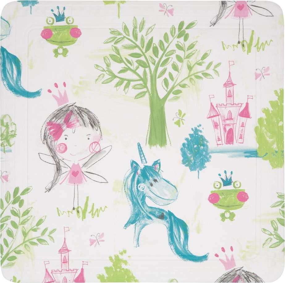 Dětská protiskluzová podložka do sprchy 55x55 cm Fairy Tale – Spirella SPIRELLA