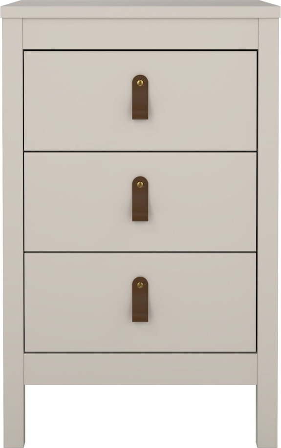 Šedobéžový noční stolek Madrid – Tvilum Tvilum