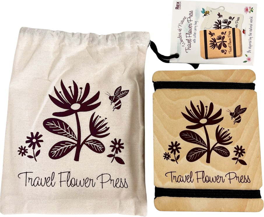 Interaktivní hračka Travel Flower Press – Wonders of Nature – Rex London Rex London