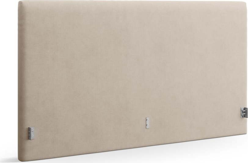 Světle hnědé čalouněné čelo postele 170