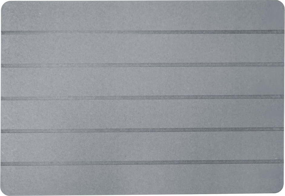 Šedá koupelnová předložka 50x70 cm Baline – douceur d'intérieur Douceur d intérieur