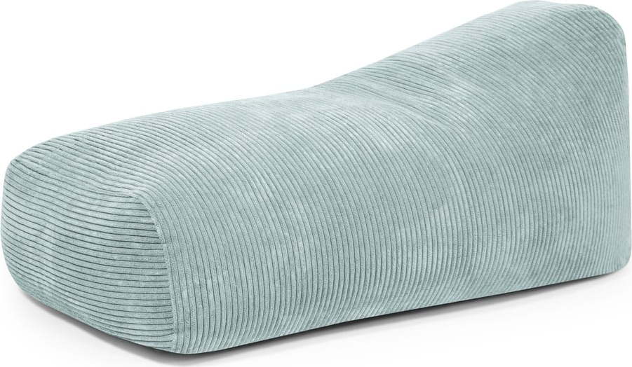 Manšestrový sedací vak v mentolové barvě Snug 130 – SLOWDOWN SLOWDOWN