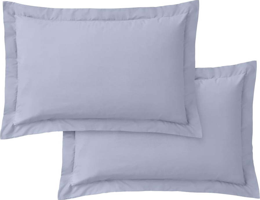 Povlaky na polštáře v sadě 2 ks z bavlněného perkálu 50x75 cm Cotton Percale – Bianca Bianca