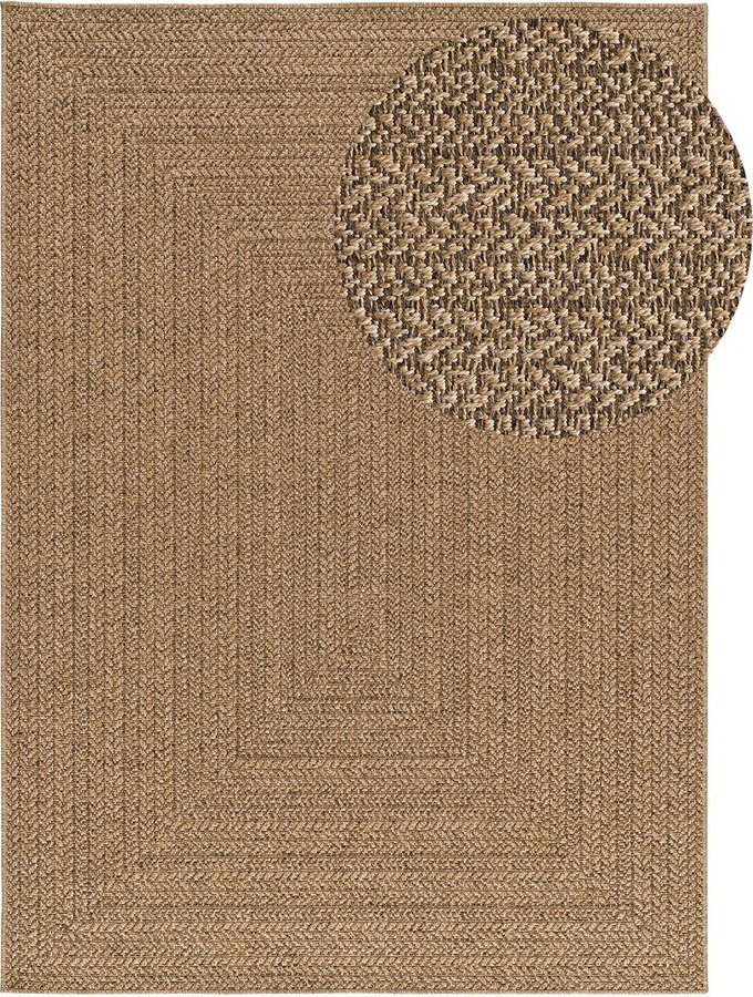 Vnitřní a venkovní koberec v přírodní barvě 80x150 cm Acra – Universal Universal